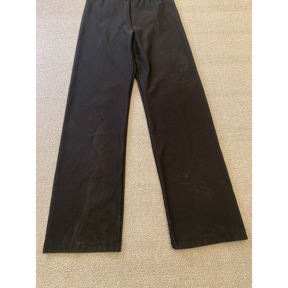 Vintage Nike Women Small Petite Black Straight Leg Pants Made in Taiwan 90's Y2K - Picture 9 of 14
